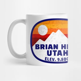 Ski Brian Head Utah Skiing Winter Sports Snowboarding Mug